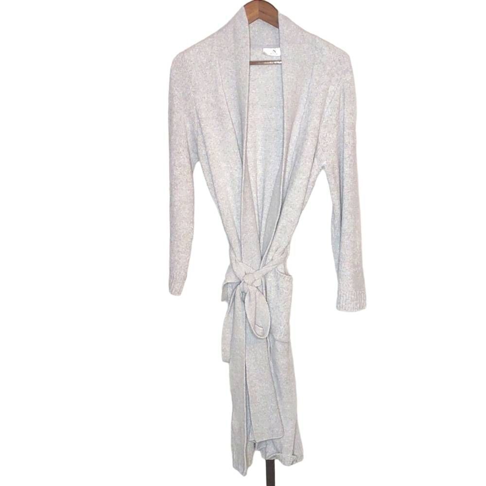 Natori Large Grey Belted Robe Sooo Soft